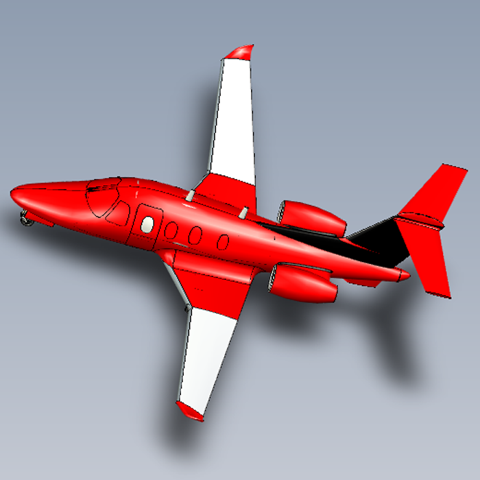 私人飞机模型设计图纸01200804