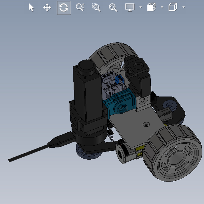 智能寻迹车设计模型图纸01200629