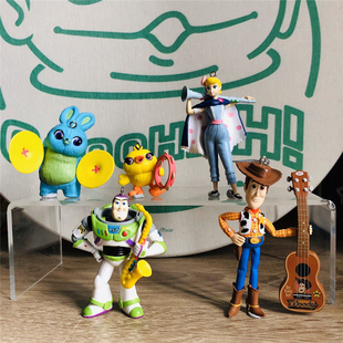 正版迪士尼玩具总动员ToyStory一番赏摆件巴斯胡迪牧羊女小锡兵