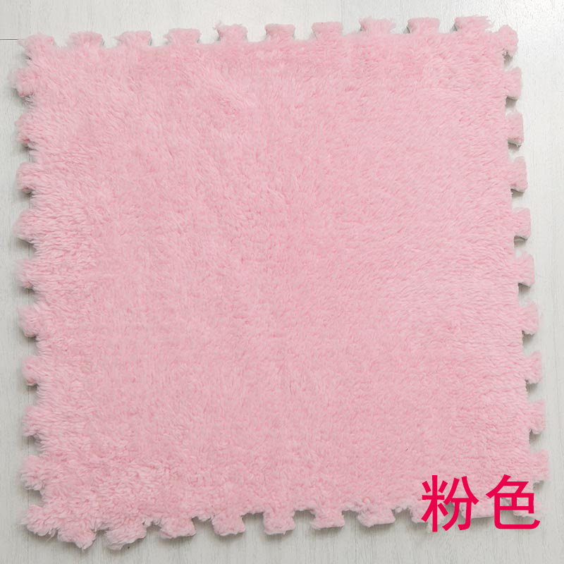 韩国毯卧室客厅满铺地板垫儿童拼接地垫毛绒面地子榻榻米方块泡沫在类目 居家布艺, 地垫中 - 来自Buy2taobao.com提供专业的淘宝代购服务