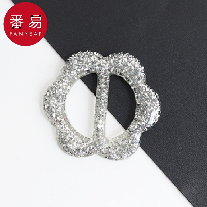 打结扣/衣角AE1S244-丝巾扣衣角扣下摆花形扣衬衫固定恤衫简