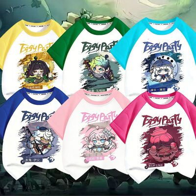 蛋仔派对联名短袖T恤男夏