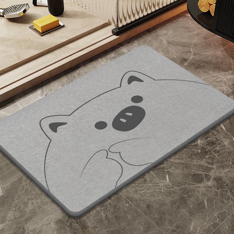 比海绵还吸水的硬硅藻泥吸水垫