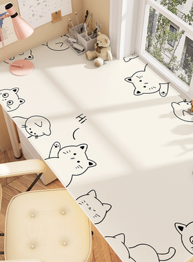 *2025新款学生护眼皮革书桌垫儿童学习专用写字台桌面垫子桌布QQC