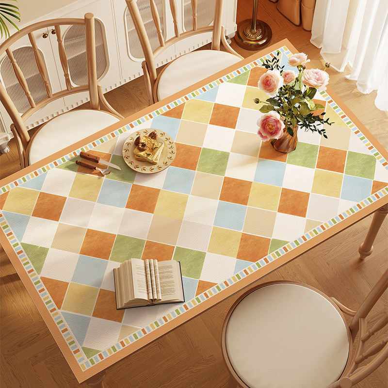 家用餐桌桌垫防水防油免洗餐桌桌布隔热防烫茶几台布桌面保护垫子,居家布艺,桌布,淘宝优惠券,粉丝福利购,淘宝优惠卷