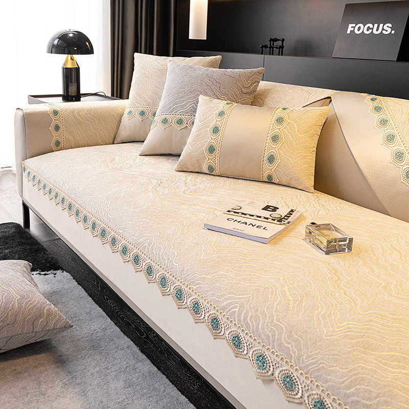 雪尼尔沙发垫四季通用坐垫子防滑加厚皮沙发套罩轻奢高级感盖布巾,居家布艺,沙发垫,淘宝优惠券,粉丝福利购,淘宝优惠卷