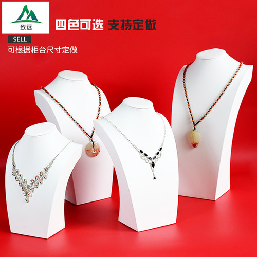 橱窗项链模特珠宝展示道具