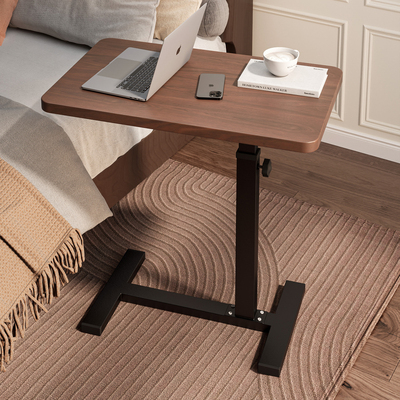 升降电脑桌边几床边桌客厅可移动沙发折叠书桌卧室家用床上学习桌