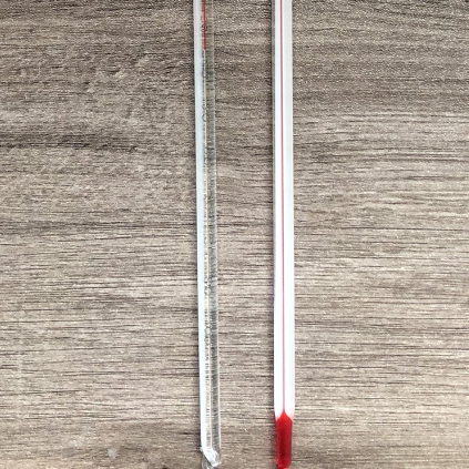 玻璃棒温度计 红水玻璃温度计 酒精温度计 30cm/0-100℃