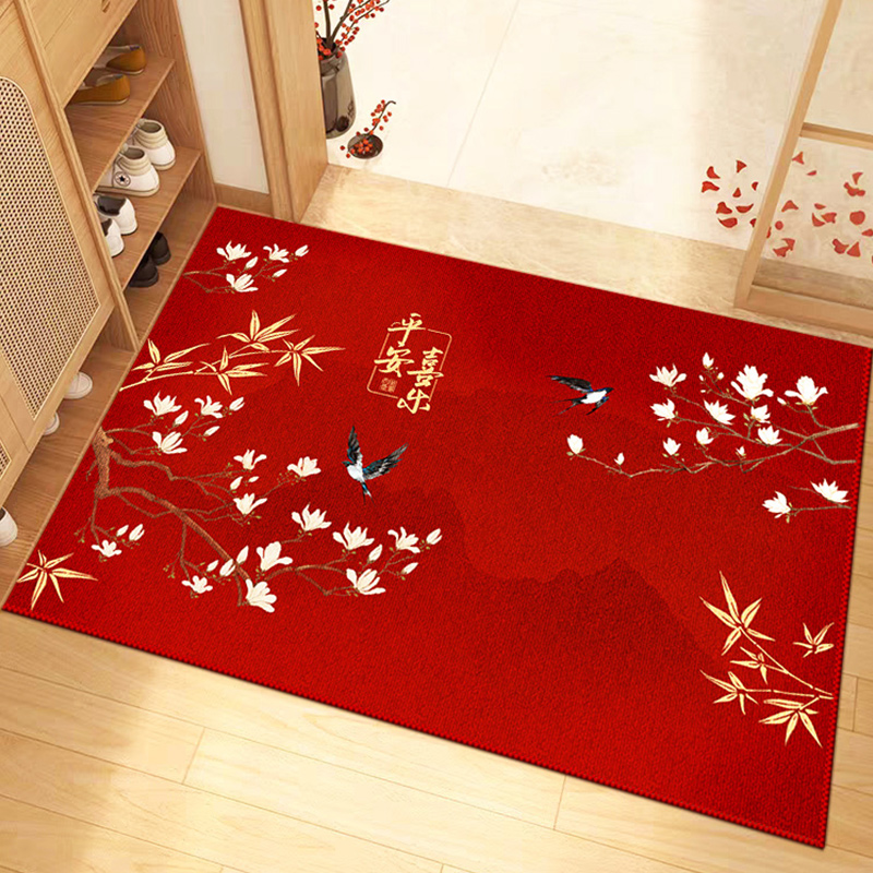 情更浓入户地垫乔迁新居红色喜庆