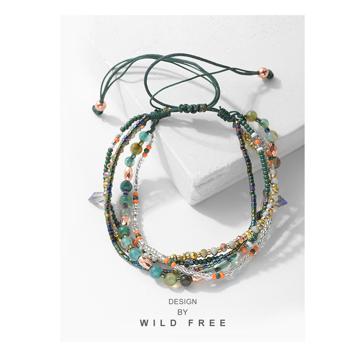 手链品礼物女式手环纯手工编制民族风小众设计高级感学生旅游纪念