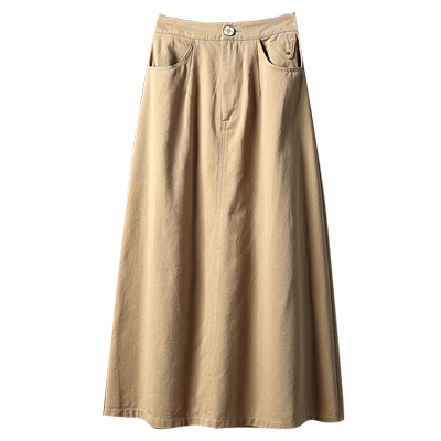 高货！水洗牛仔裙A字半身裙