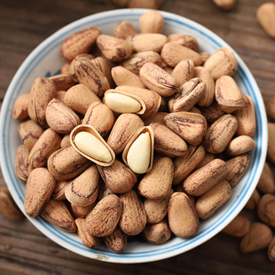 250克 长白山精品 950大颗粒 虎皮开口松子 袋好食材松香十足 吉元