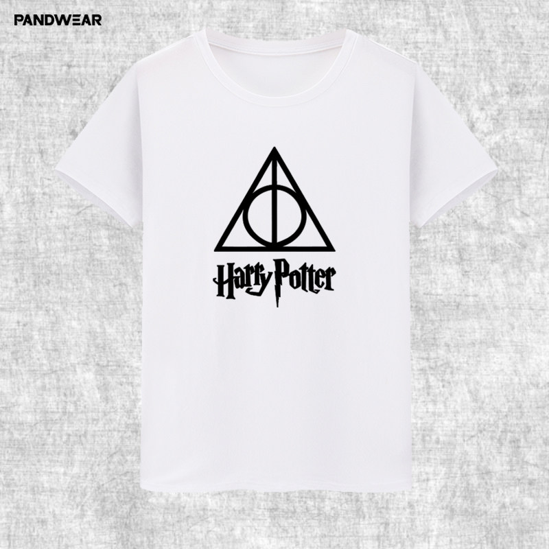 电影哈利波特t恤 harry potter 死亡圣器 短袖t恤男女情侣款