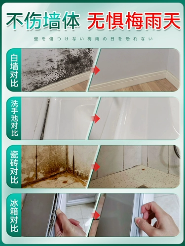 Удаление стены стены плесени, артефакты плесени плесени, чтобы удалить белую стенку, настенную стенку, стенку для дома, распыление плесени