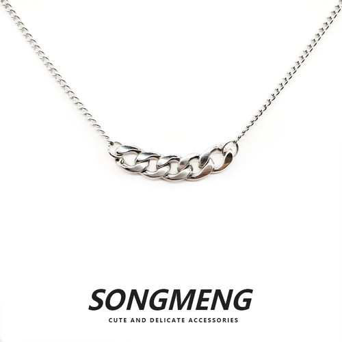 songmeng自制复古小众ins项链