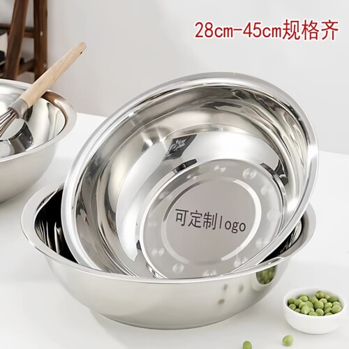 不锈钢盆洗菜盆盆菜盆加厚蔬果盆