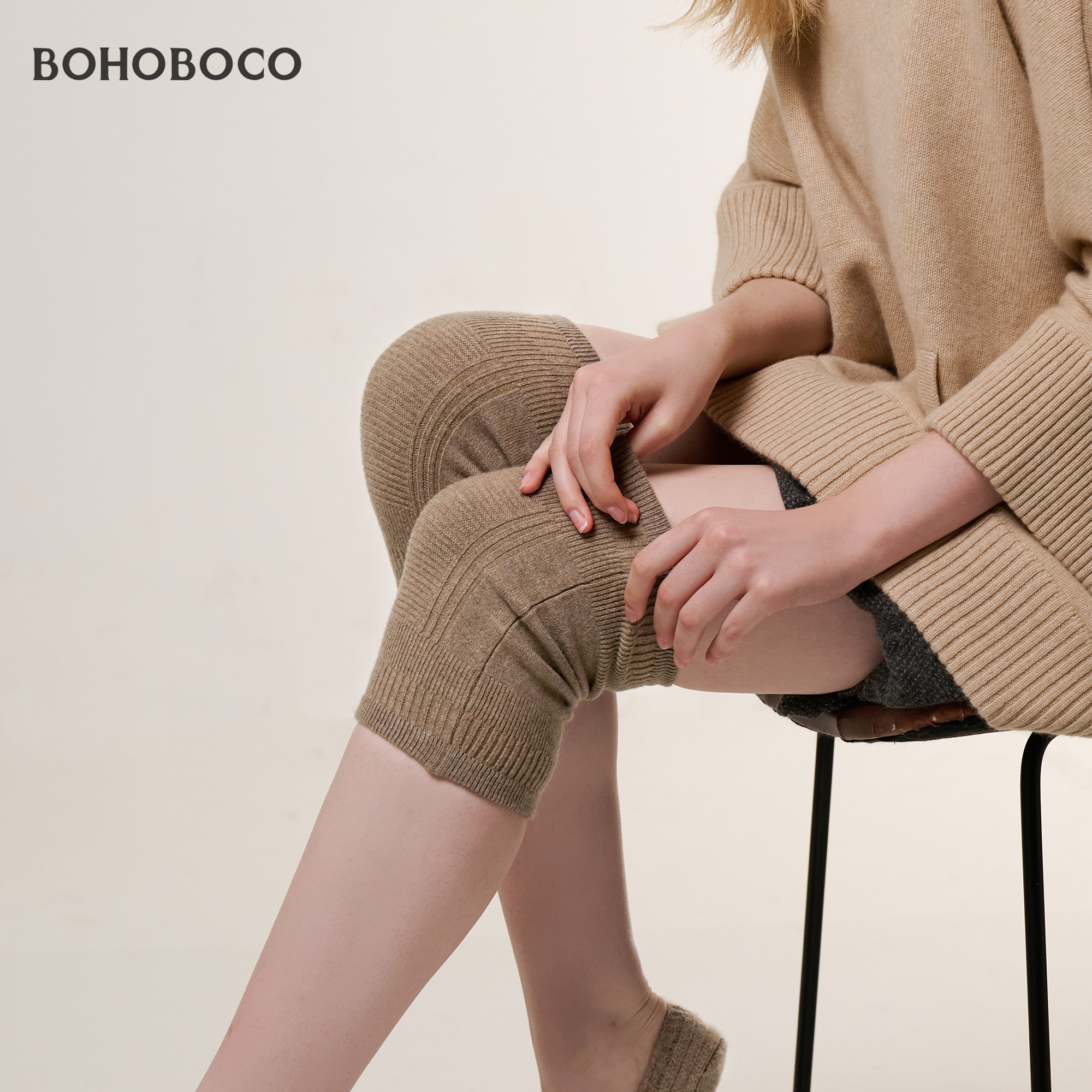 90%山羊绒保暖护膝加弹力更贴身