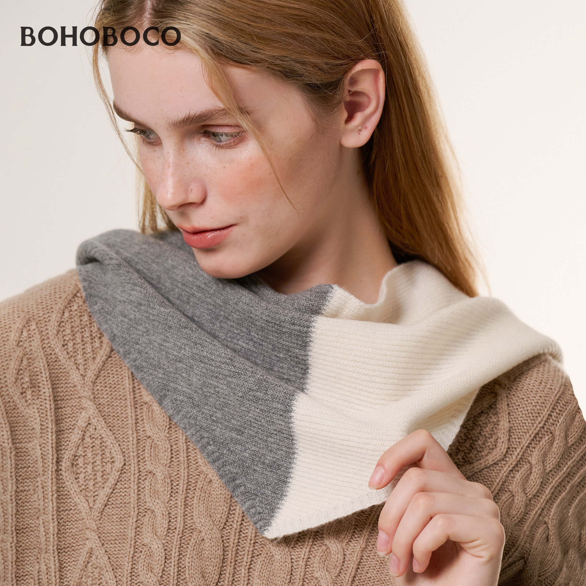 真正小三角围巾秋冬保暖外搭