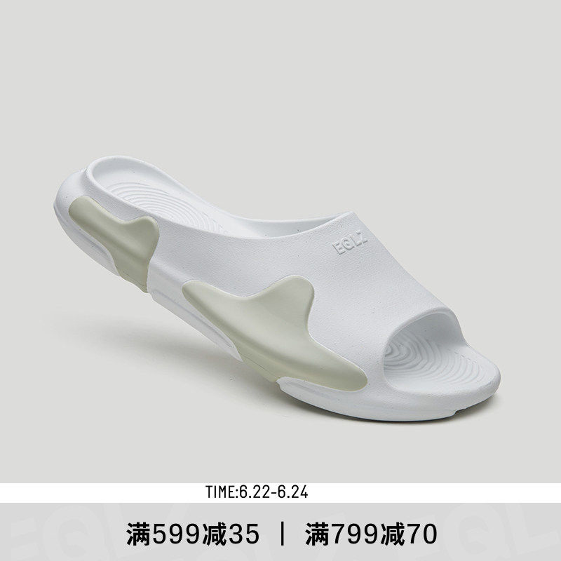 EQLZ义阔OASIS#0050运动拖鞋防滑耐磨潮流街高弹EQUALIZER - 实物图