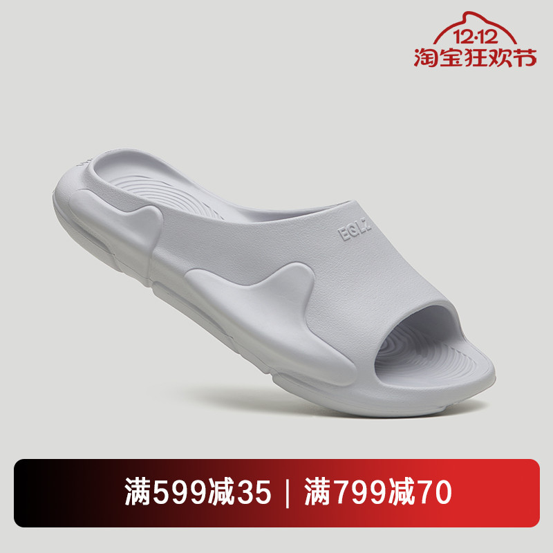 EQLZ官方#0050绿洲拖OASIS休闲原创运动街头潮流男女拖鞋无中生有