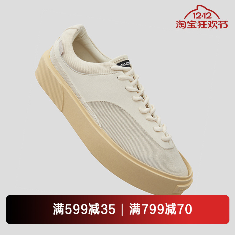 EQLZ义阔官方 情侣板鞋FAULT 22鞋子男女鞋舒适休闲板鞋无中生有