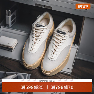 EQLZ义阔FAULT22低帮板鞋舒适休闲透气沙漠灰鹭白百搭EQUALIZER