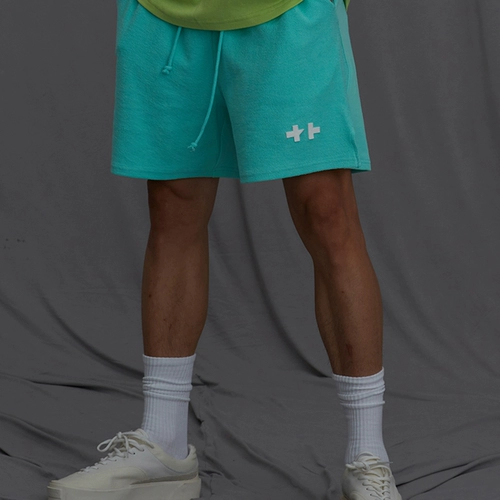 EQLZ Официальный эквалайзер вязал контрастирование американских спортивных шорт. Мужские бои даром