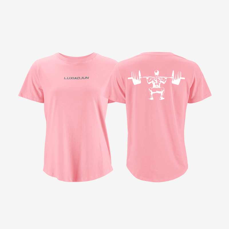luxiaojun健身运动T恤上衣