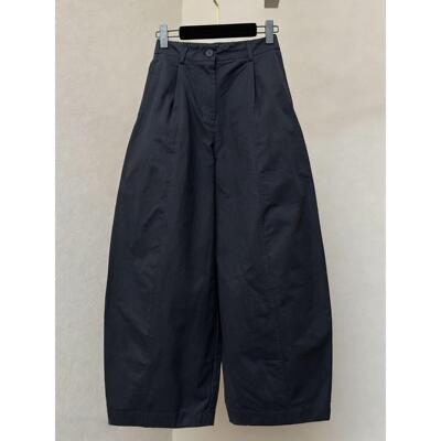 直筒新款2025裤女阔身材裤腿大码显瘦秋季宽松腿梨型弯刀高腰阔