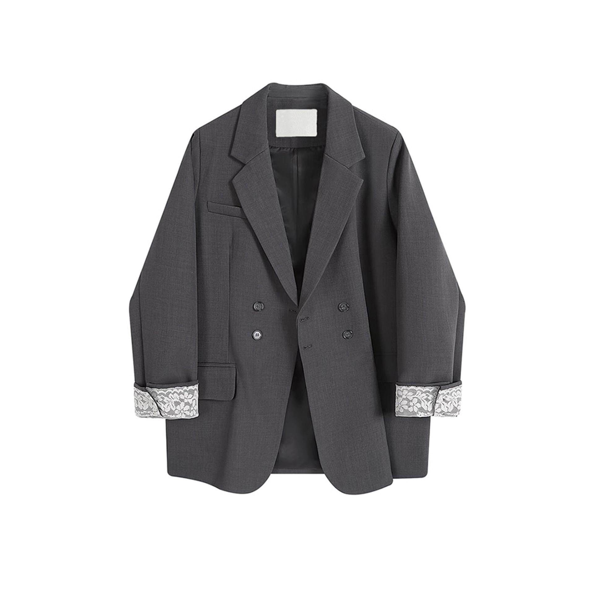 西装宽松气质炸街秋2026休闲西服名媛女独特漂亮小外套高级新款感