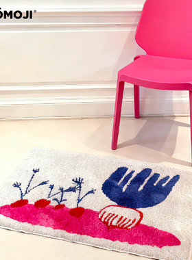 WOOMOJIxMoMo【Routine-冥想食盘】客厅沙发卧室床边地毯