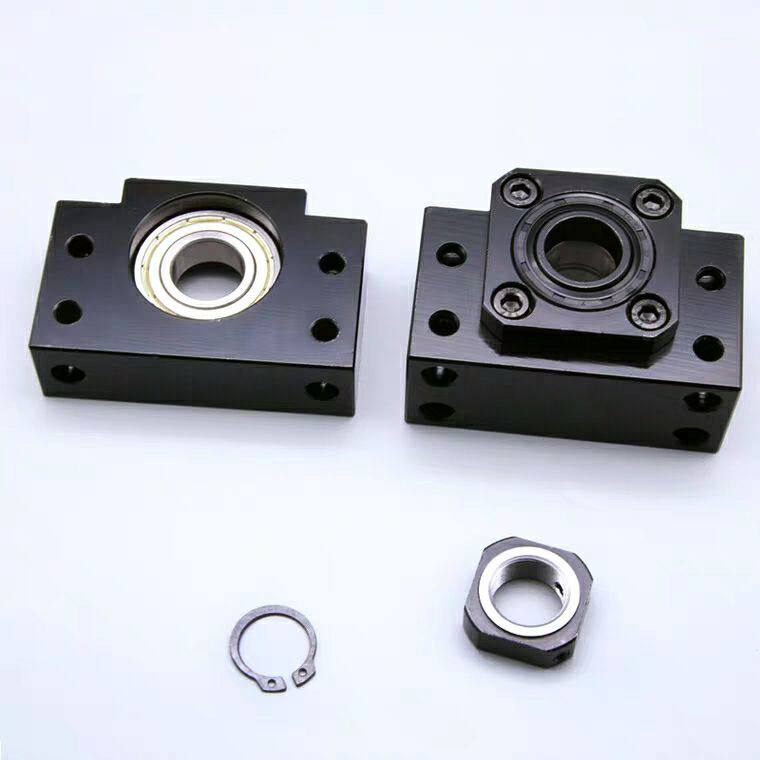 滚珠丝杆固定侧/支撑侧 tspb spbf 10 12 15 20 25