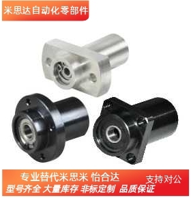 BFU61/71/81-6002ZZ-L45-S10带座轴承 双轴承引导式法兰型 带挡圈