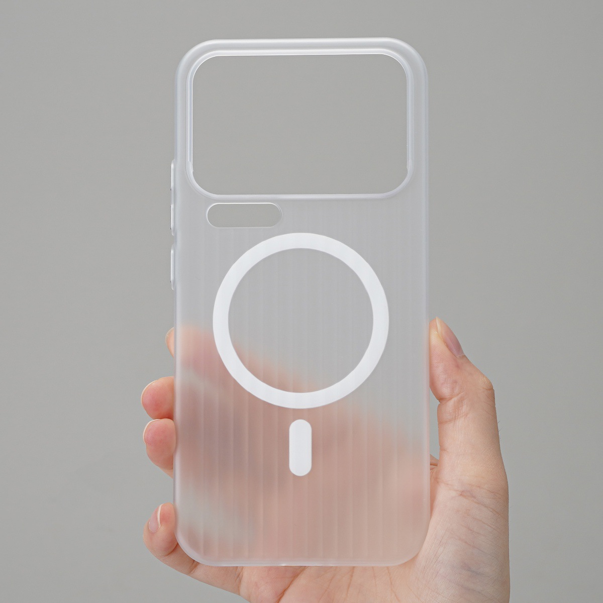 【瓦楞纹】适用小米17pro手机壳15pro行李箱磁吸磨砂硬壳全包xiaomi14防摔男女简约mi13透明por保护套高级感