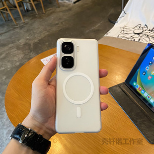 适用vivoiqooneo10pro+手机壳neo9pro超薄肤感磨砂磁吸硬壳防摔iqooneo9s简约男女neo10透明por保护套高级感