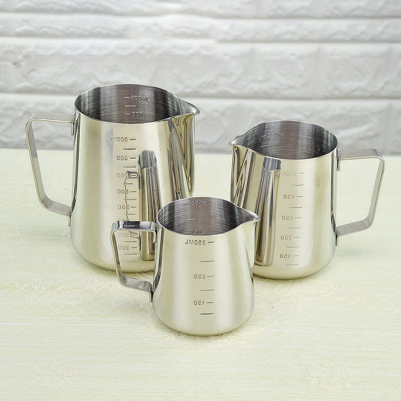 鸡蛋灌饼专用杯工具鸡蛋杯咖啡尖嘴拉花杯带刻度量杯打鸡蛋专用杯