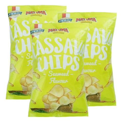 NATUNA Indonesia imported seaweed flavor cassava chips 60g