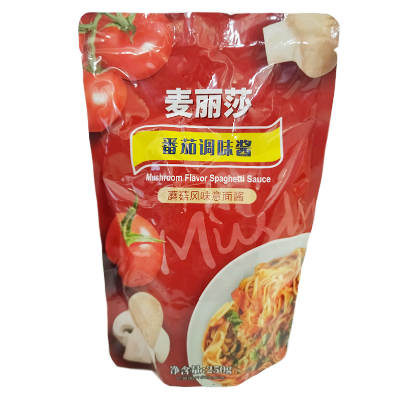麦丽莎 1袋 蘑菇味番茄意大利面酱 250g/袋 番茄酱 调味酱|ruв категории зерно риса/север и Юг сухих грузов/приправы, удобный момент, другие - от Buy2taobao.com для оказания профессиональной услуги покупки агента Taobao