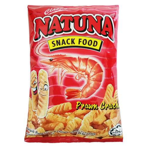 NATUNA Malaysia Imported Crispy Shrimp Crackers 60g Snacks
