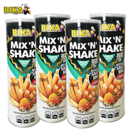 12桶摇摇乐烧烤味薯条70g/桶