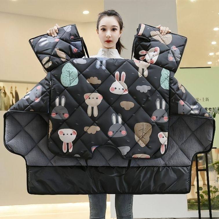 电动车挡风被冬季加绒加厚电瓶摩托车防水防风罩春秋四季通用冬款,电动车/配件/交通工具,电动车挡风被,淘宝优惠券,粉丝福利购,淘宝优惠卷