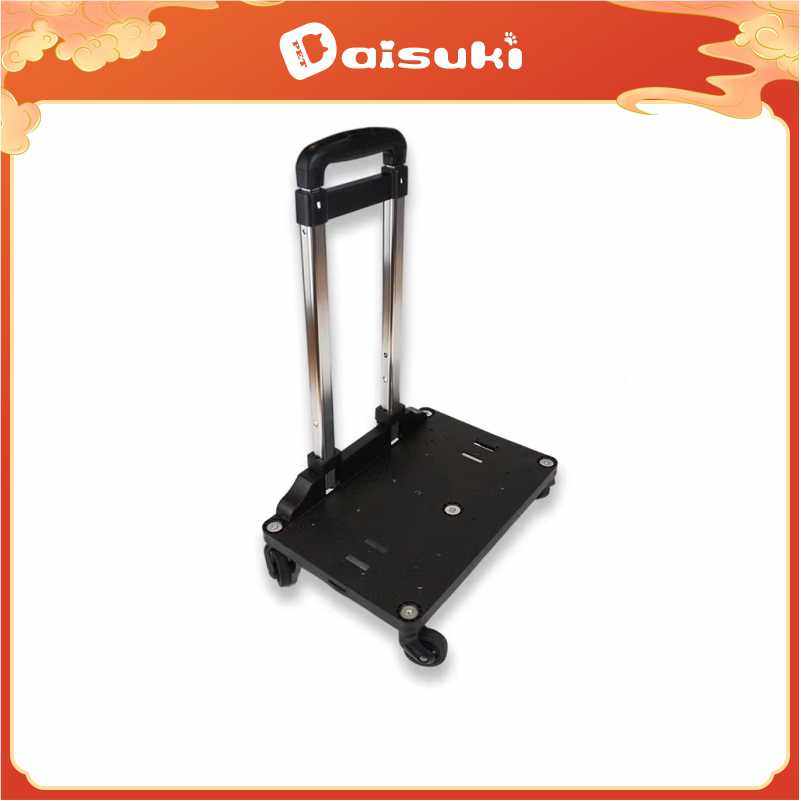 Daisuki台益猫狗宠物包拉杆推车可360度旋转双卡车轮简单开合收纳