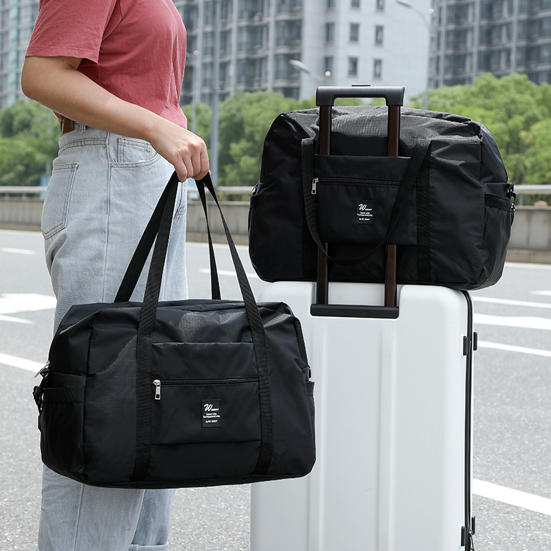 旅行出差大容量装衣服收纳袋打包加厚防水式可套拉杆箱行李袋