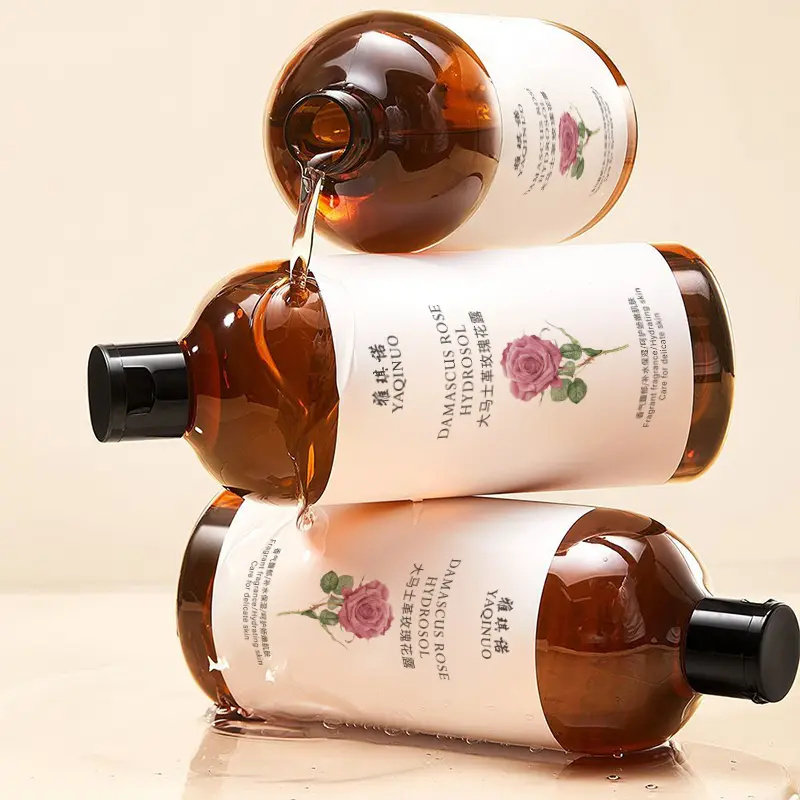 大容量】大马士革玫瑰花纯露湿敷水补水保湿修护舒缓肌肤女爽肤水
