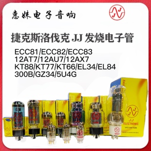 捷克JJ 12AX7/ECC83/ECC82/12AU7/ECC81/E88CC/12AY7/EL84/6DJ8
