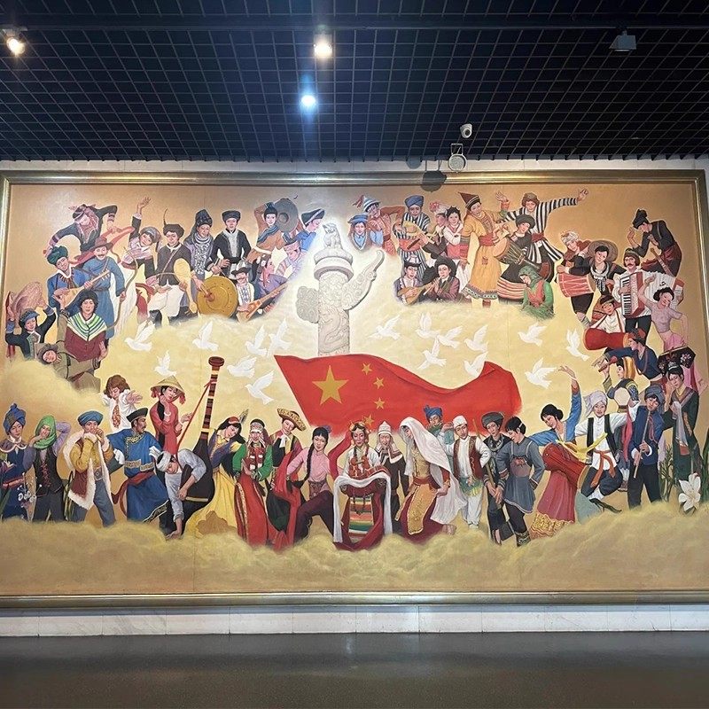 泰式海报背景墙壁纸泰国风情复古墙画东南亚风格装饰壁画餐厅墙纸,家装主材,定制壁画,淘宝优惠券,粉丝福利购,淘宝优惠卷