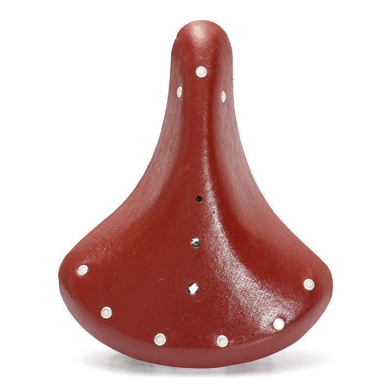 自行车仿牛皮车座山地车复古鞍座舒适骑行坐垫仿牛皮装备老款式座