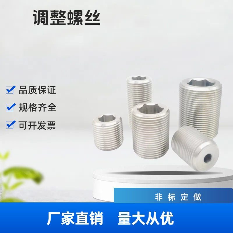 PAF03细牙不锈钢调整螺丝LVWS12/16/20/24/30-L10/15/20/25/30/40