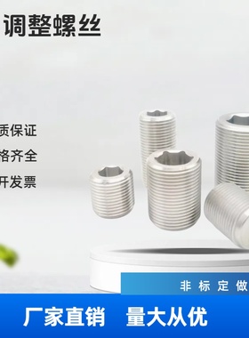 PAF03细牙不锈钢调整螺丝LVWS12/16/20/24/30-L10/15/20/25/30/40